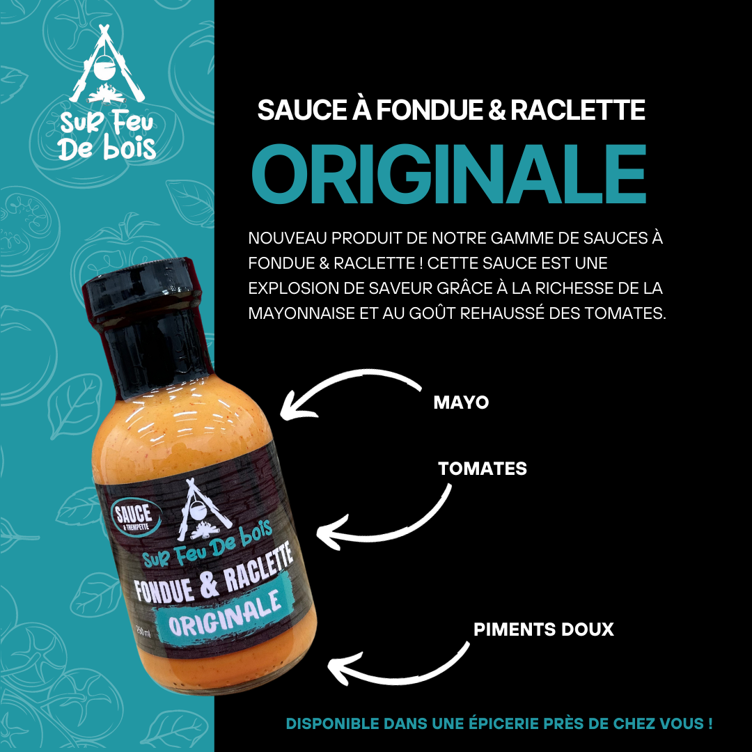 Sauce fondue & raclette Originale 250ml